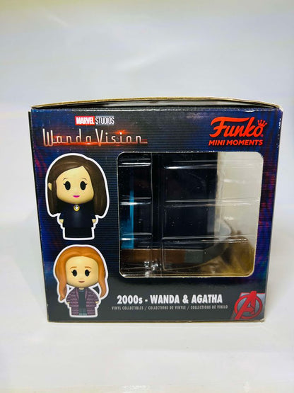 Funko POP! Mini Moments: Marvel's WandaVision Living Room 70's Wanda & Agatha - jeux video game-x