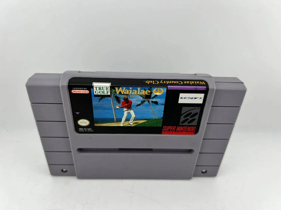 True Golf Classics: Waialae Country Club Super Nintendo Snes
