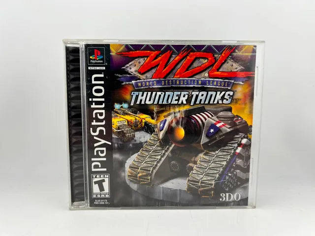 WDL Thunder Tanks Playstation PS1