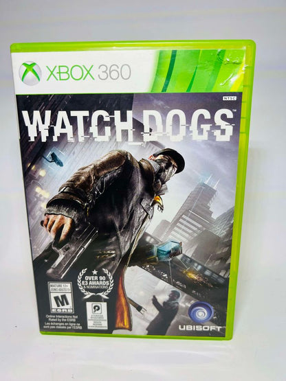 WATCH DOGS XBOX 360 X360 - jeux video game-x