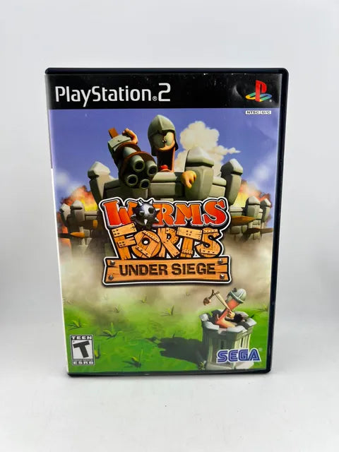 Worms Forts Under Siege Playstation 2 PS2