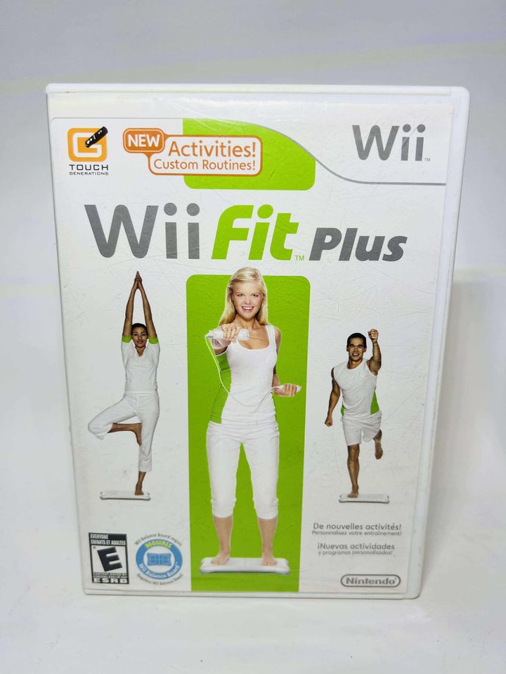 WII FIT PLUS NINTENDO WII - jeux video game-x