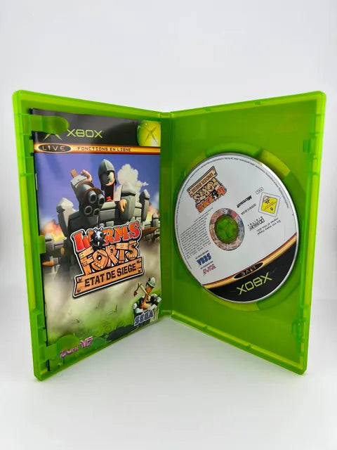 Worms Forts: Under Siege PAL IMPORT Xbox