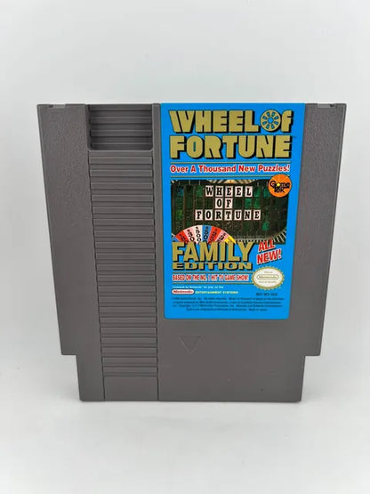 Wheel of Fortune Family Edition Nintendo NES