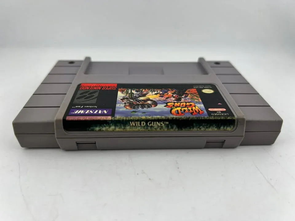 Wild Guns Super Nintendo Snes