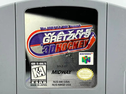 Wayne Gretzky's 3D Hockey Nintendo 64 N64