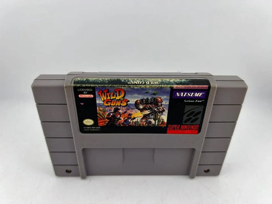 Wild Guns Super Nintendo Snes