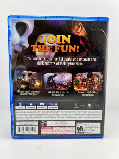 We Happy Few Playstation 4 PS4