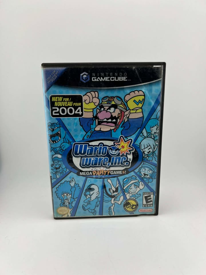 Wario Ware Mega Party Games Nintendo Gamecube NGC