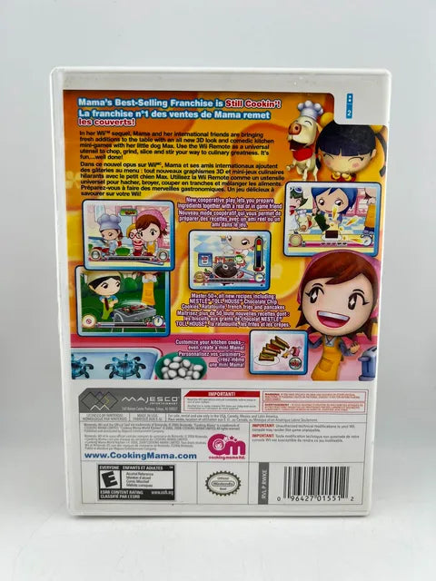 Cooking Mama World Kitchen Nintendo Wii