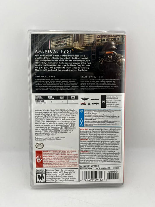 Wolfenstein II: The New Colossus Nintendo Switch