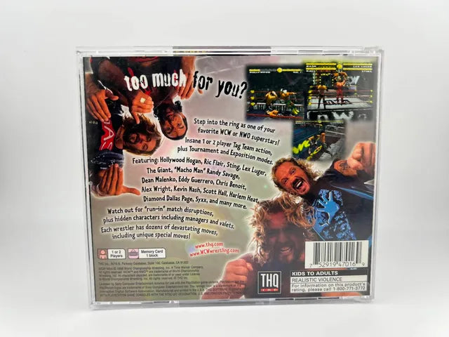 WCW Nitro Playstation PS1