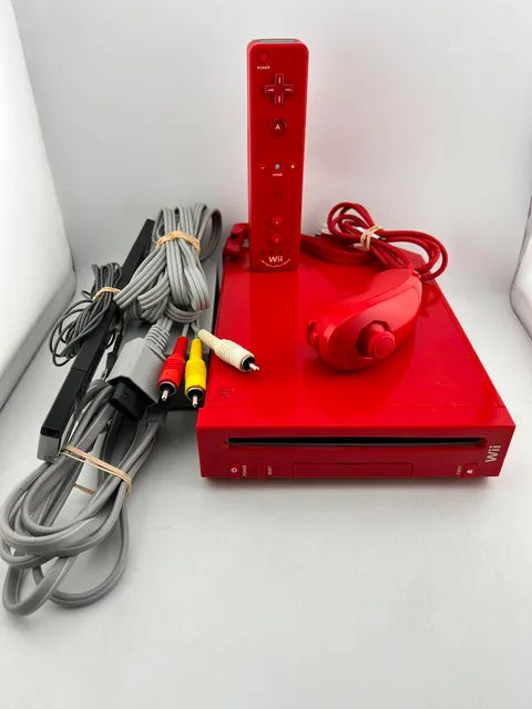 Console Nintendo Wii Rouge