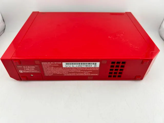 Console Nintendo Wii Rouge