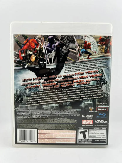 Spiderman Web of Shadows Playstation 3 PS3