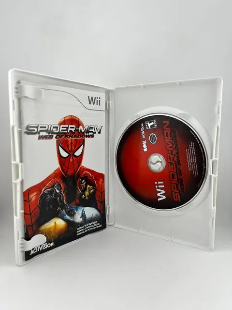 Spiderman Web of Shadows Nintendo WII