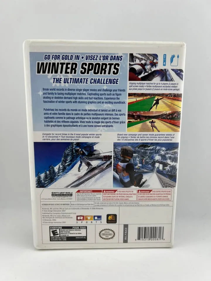 Winter Sports the Ultimate Challenge Nintendo Wii