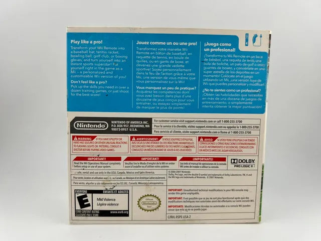Wii Sports Nintendo Wii