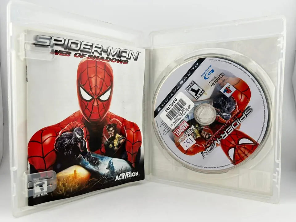 Spiderman Web of Shadows Playstation 3 PS3