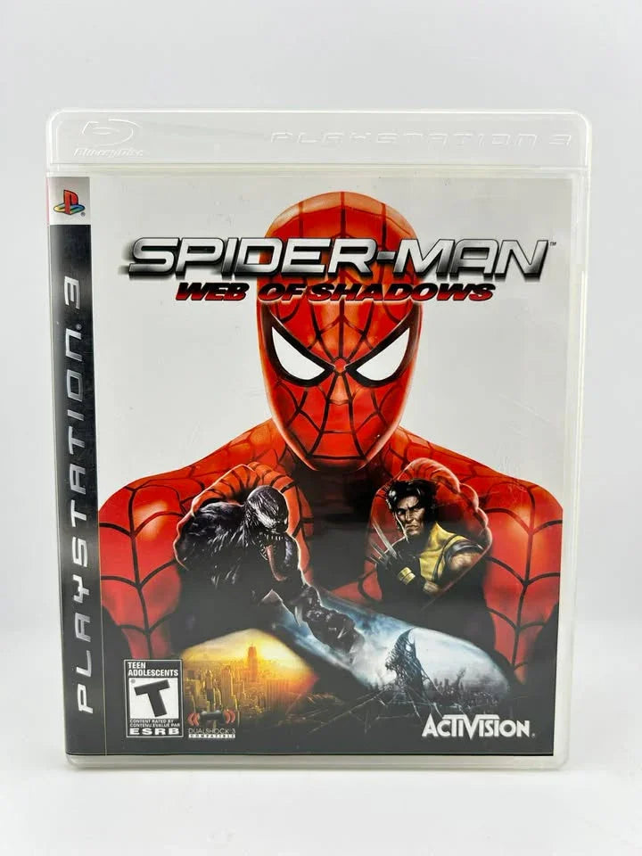 Spiderman Web of Shadows Playstation 3 PS3