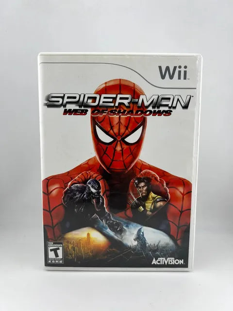 Spiderman Web of Shadows Nintendo WII