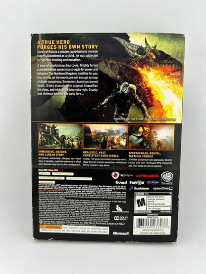The Witcher 2: Assassins Of Kings Enhanced Edition Xbox 360 X360