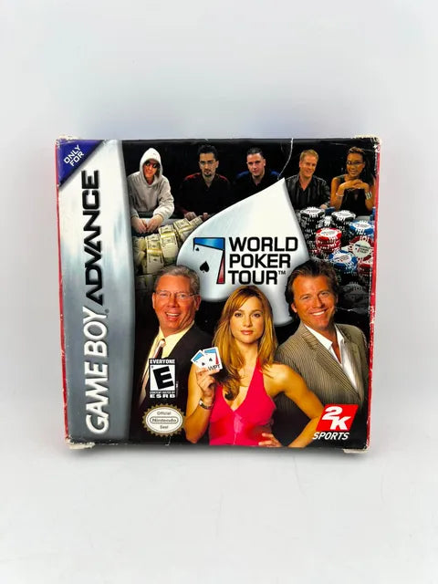 World Poker Tour Nintendo Game Boy Advance Gba