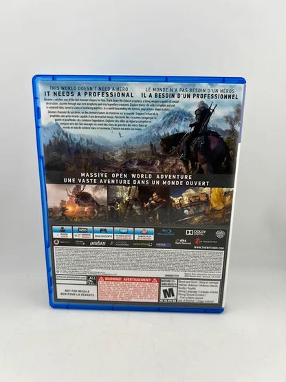 The Witcher 3 : Wild Hunt Playstation 4 Ps4