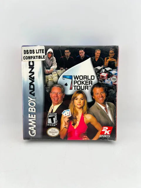 World Poker Tour Nintendo Game Boy Advance Gba