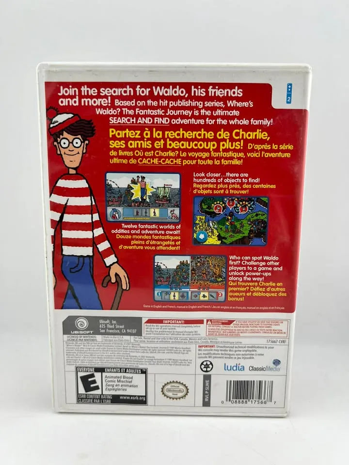 Where's Waldo? The Fantastic Journey Nintendo Wii