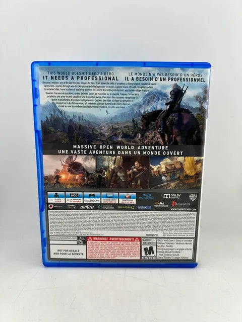 The Witcher 3 : Wild Hunt Playstation 4 Ps4
