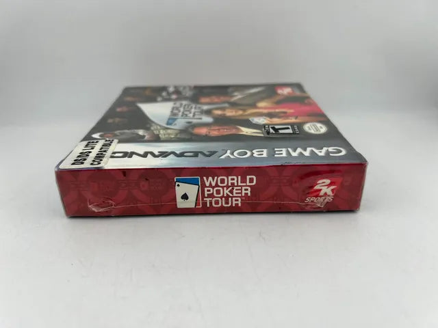 World Poker Tour Nintendo Game Boy Advance Gba