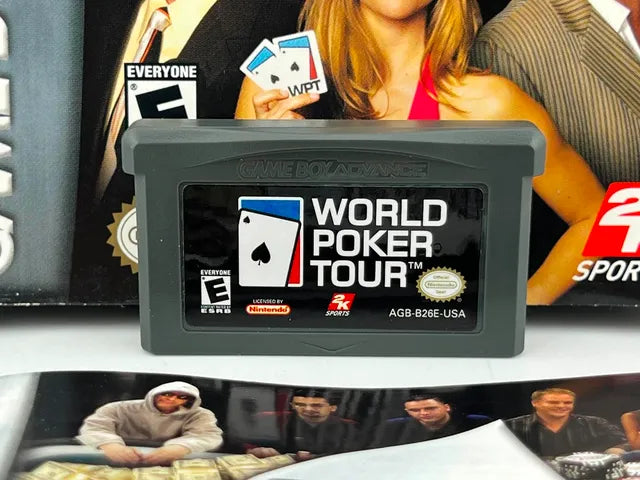 World Poker Tour Nintendo Game Boy Advance Gba
