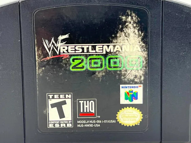WWF Wrestlemania 2000 Nintendo 64 N64
