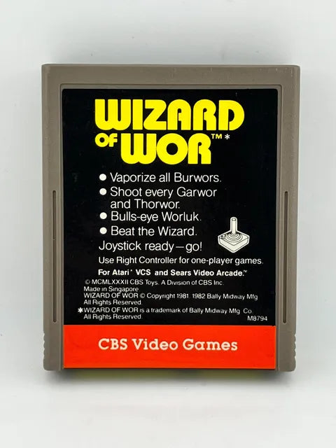 Wizard of Wor Atari 2600