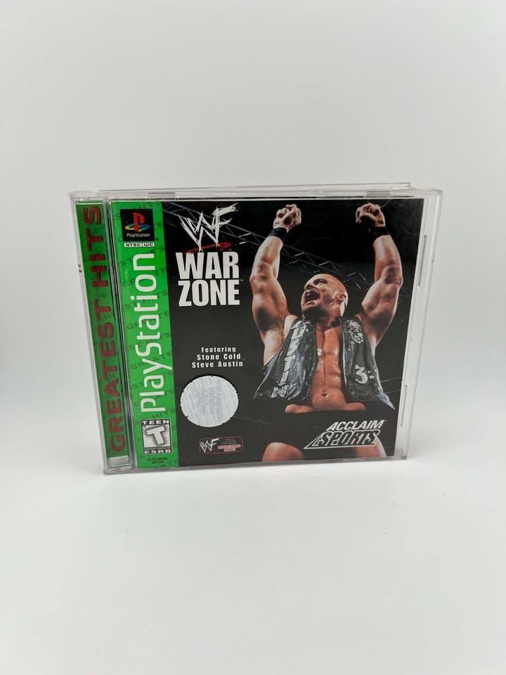 WWF Warzone Greatest Hits Playstation PS1