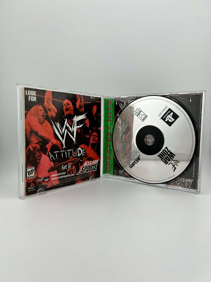 WWF Warzone Greatest Hits Playstation PS1