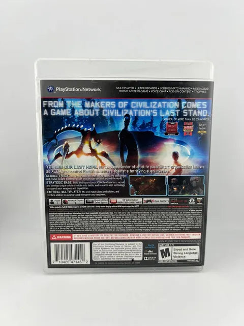 XCOM Enemy Unknown Playstation 3 PS3