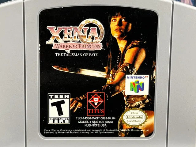 Xena Warrior Princess Nintendo 64 N64