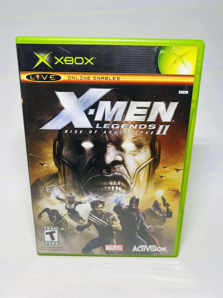 X-MEN LEGENDS II 2 RISE OF APOCALYPSE XBOX - jeux video game-x