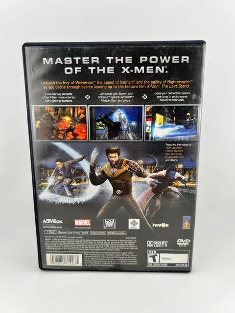 X-Men: The Official Game Playstation 2 PS2