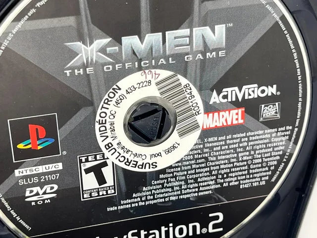 X-Men: The Official Game Playstation 2 PS2