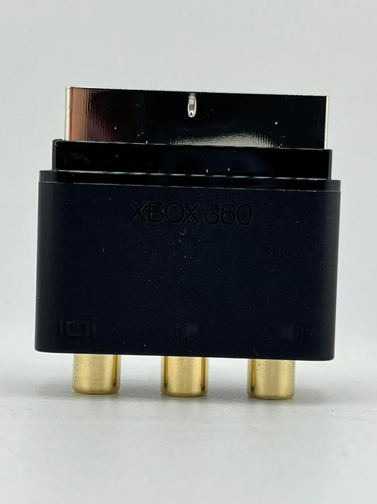 Câble adaptateur officiel OEM Microsoft Xbox 360 X360 – SCART vers RCA