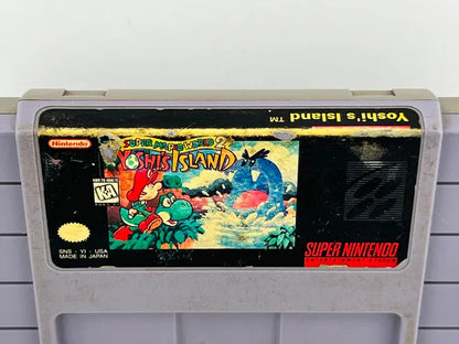 Super Mario World 2 Yoshi's Island Super Nintendo SNES
