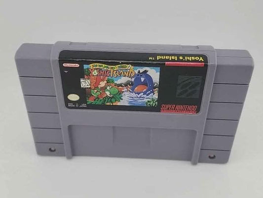 Super Mario World 2 Yoshi's Island Super Nintendo SNES jeux video game-x