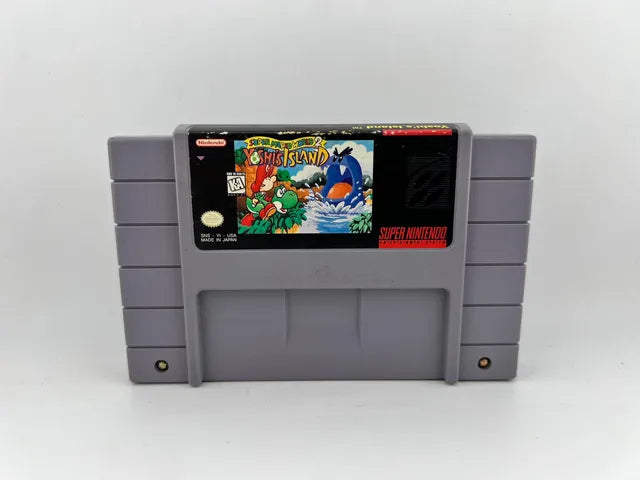Super Mario World 2 Yoshi's Island Super Nintendo SNES