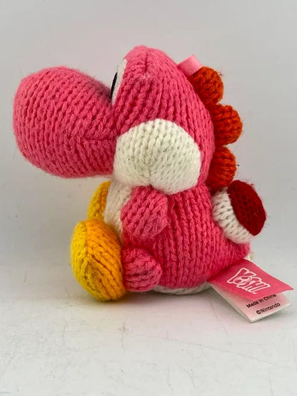 Yarn Yoshi Pink Amiibo