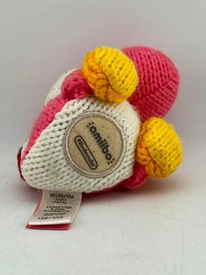 Yarn Yoshi Pink Amiibo
