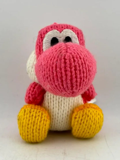 Yarn Yoshi Pink Amiibo