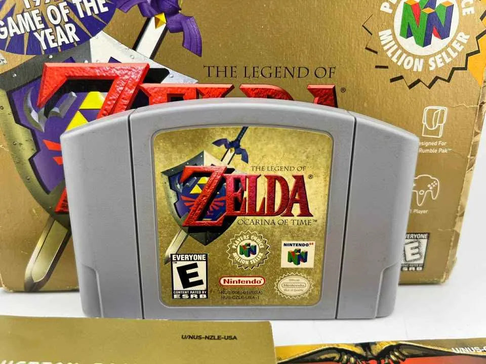 The Legend Of Zelda Ocarina of Time Nintendo 64 N64